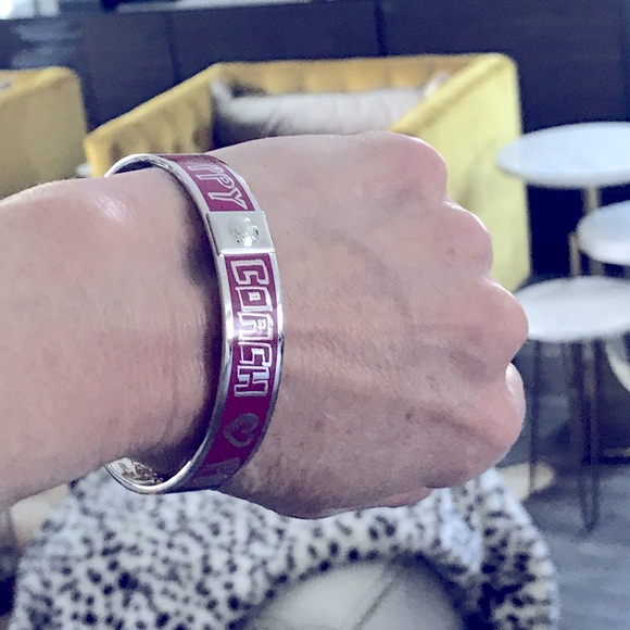 💕COACH VINTAGE LIMITED EDITION💕the coveted POPPY BRACELET💕 - Picture 3 of 8